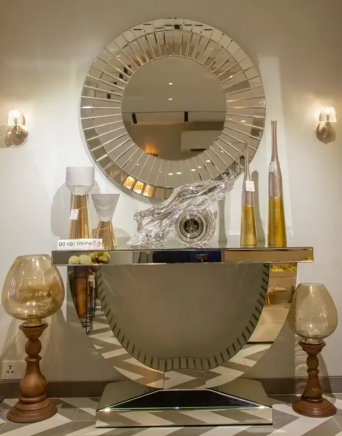 Estafani marble console