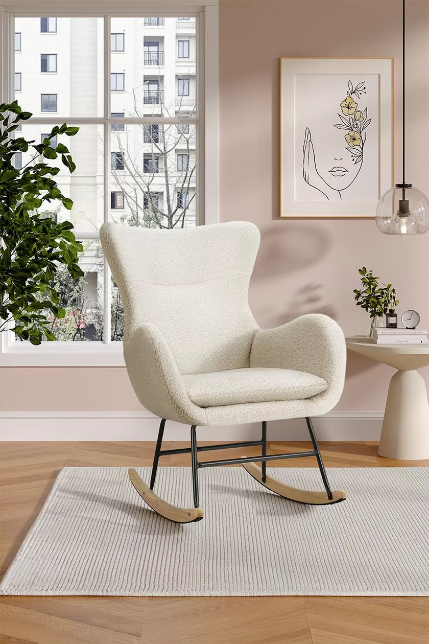 Arlo boucle rocking chair