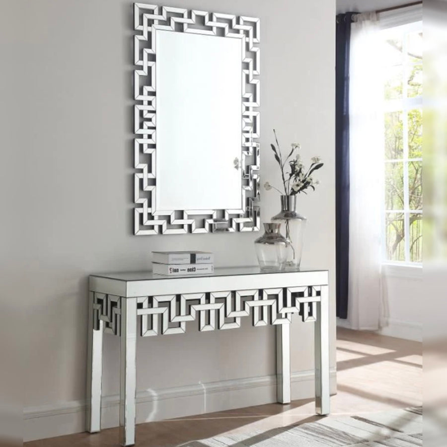 Brunello luxe console/mirror set