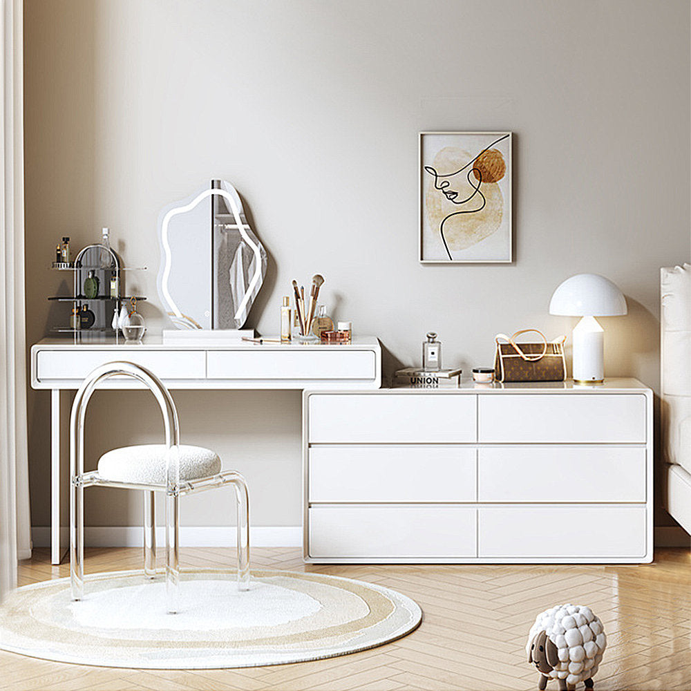 Dulce multi-functional vanity/dresser/desk