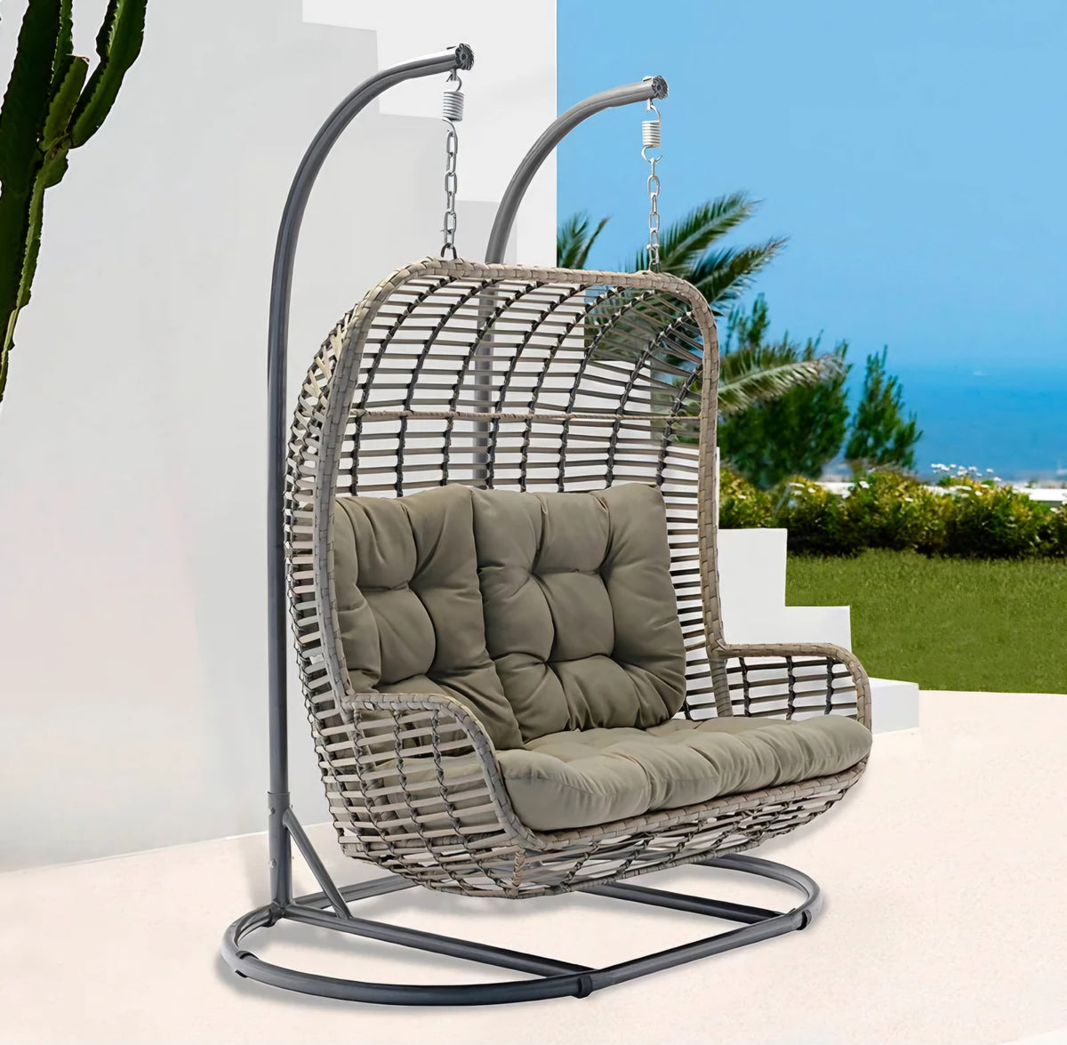 Cubana rattan swing 2-Seater