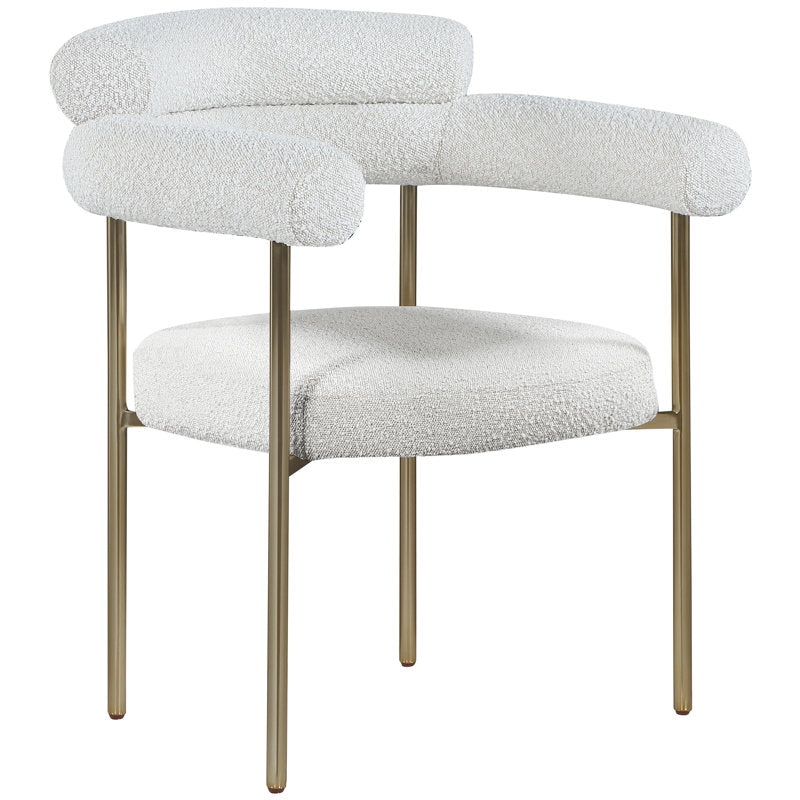 Bovet boucle luxe chairs