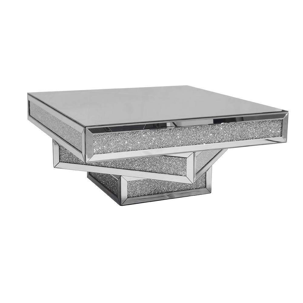 Carlo crushed diamond coffee table