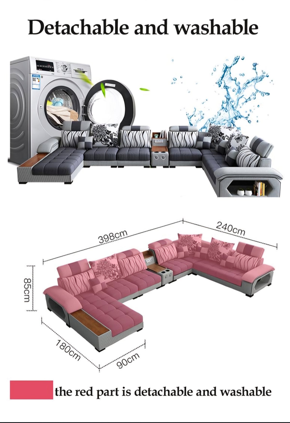 Hilton smart luxe cinema couch