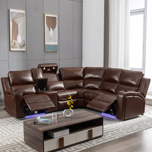 Belgravia corner power recliner