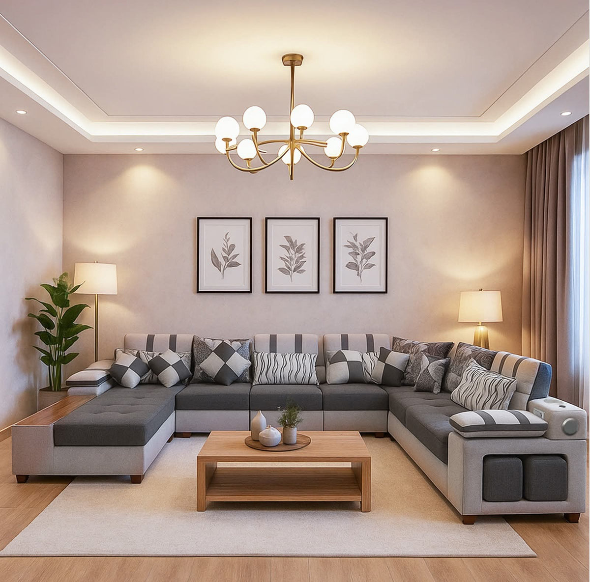 Hilton smart luxe cinema couch