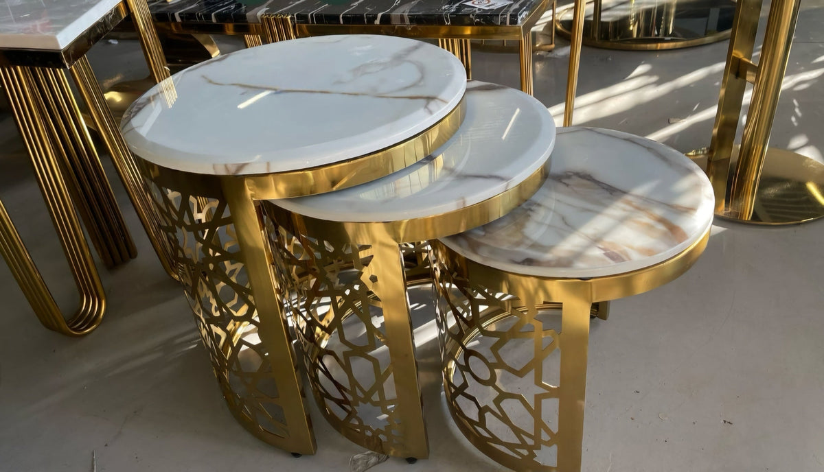 Moretti nested side tables