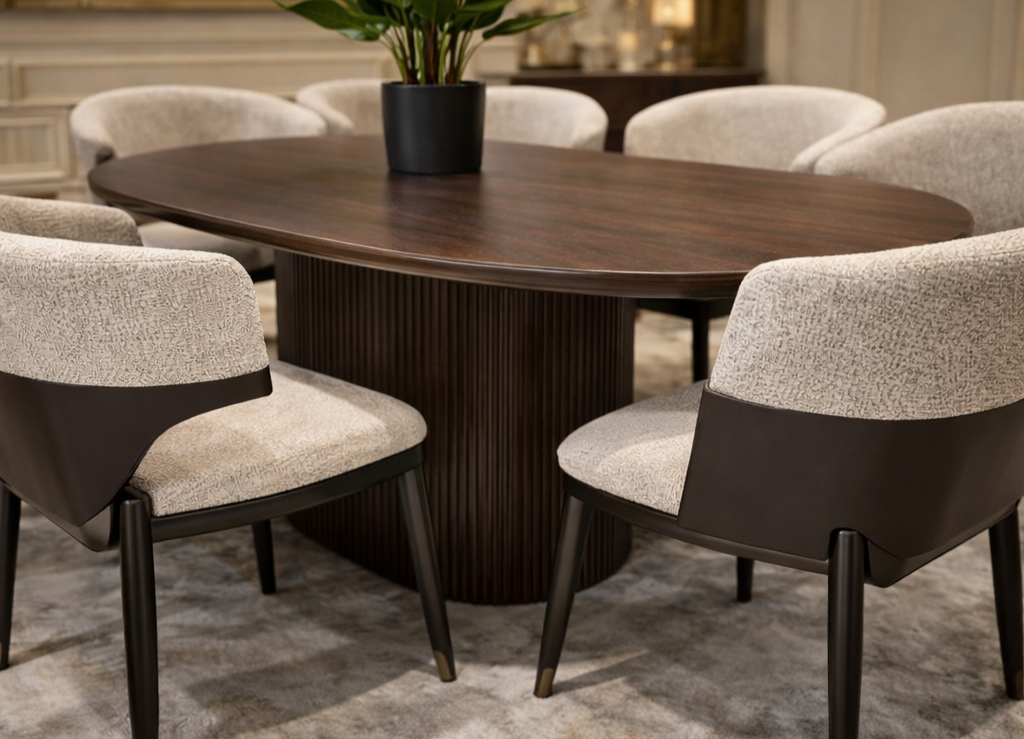 Orlena 6 seater dining set