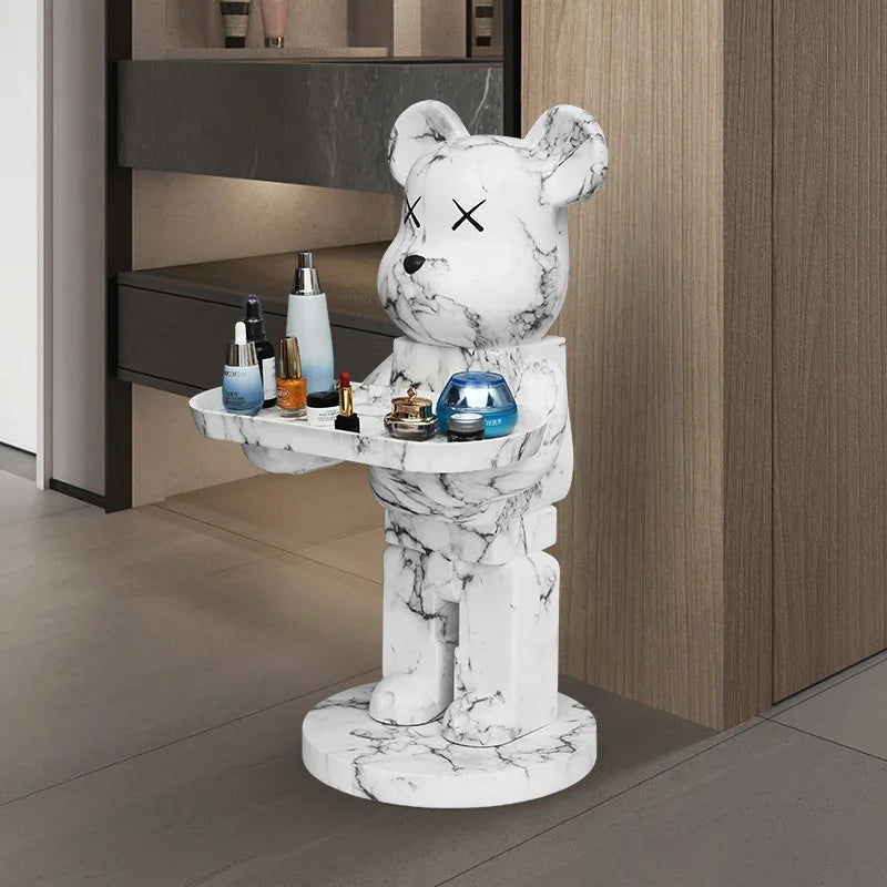 Luxe teddy side table