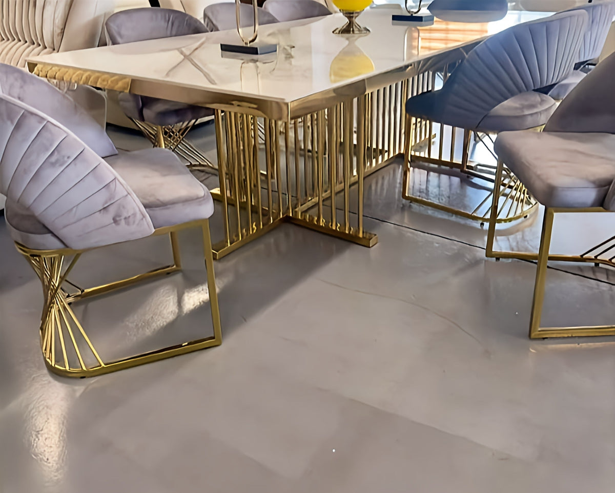 Aurelia/Polpetta 10 Seater Dining Set