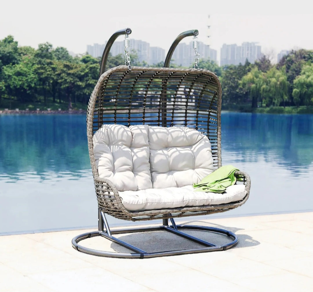 Cubana rattan swing 2-Seater