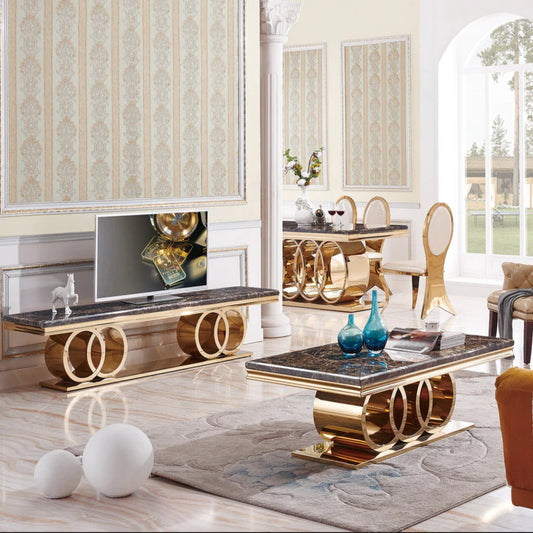 Dolce Vita marble TV Stand