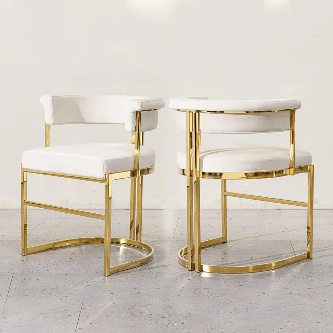 Cavario luxe dining chairs