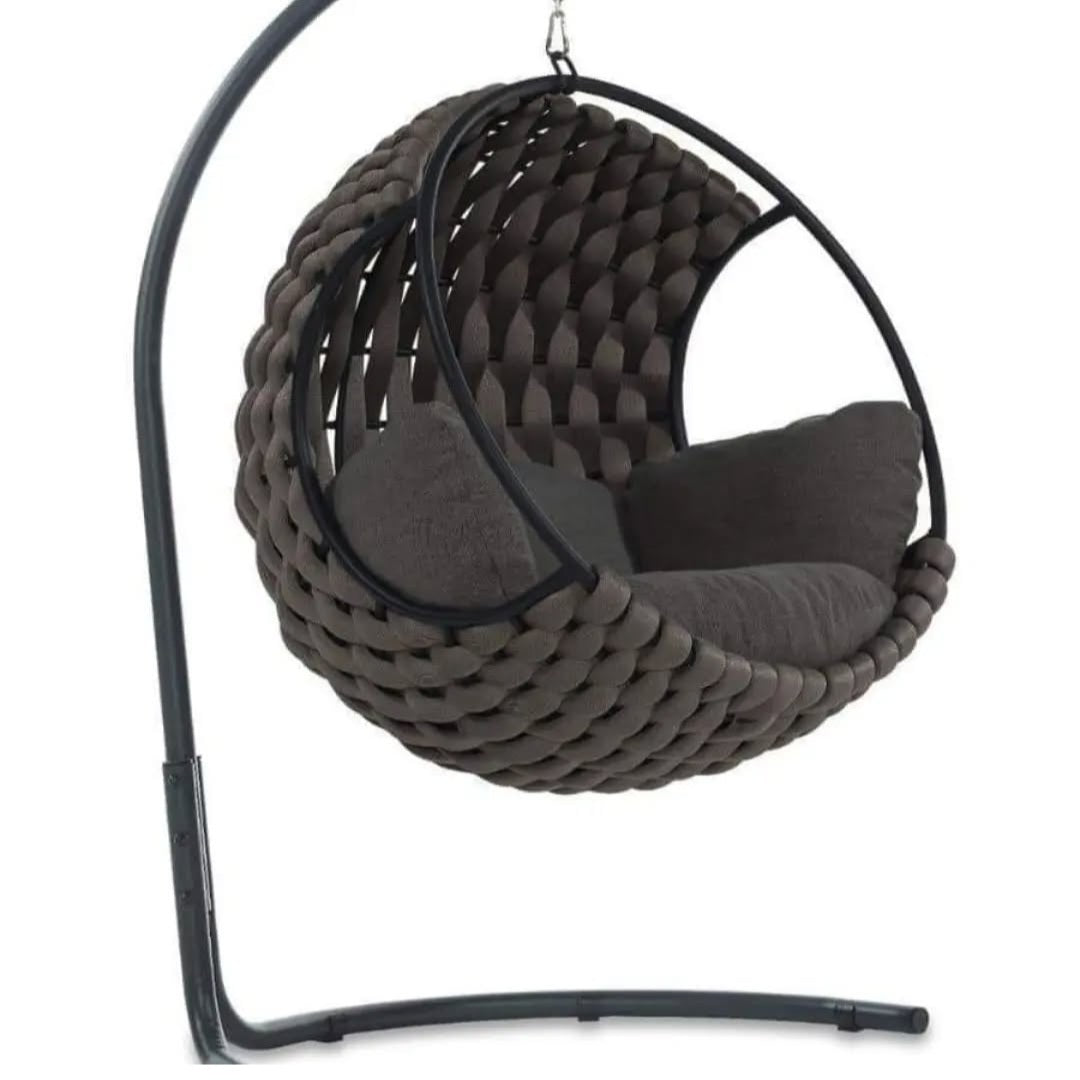 Azure woven luxe swing