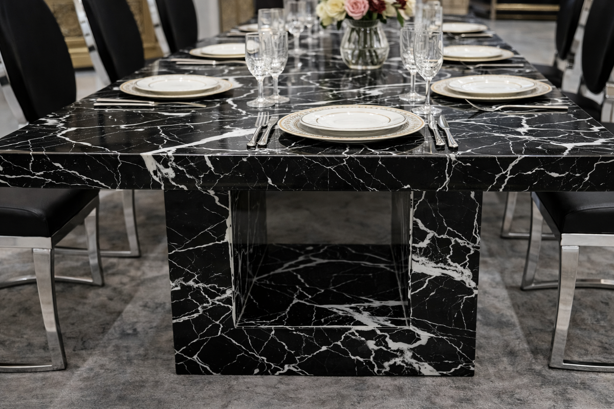 Rivelto luxe 2.8m dining table