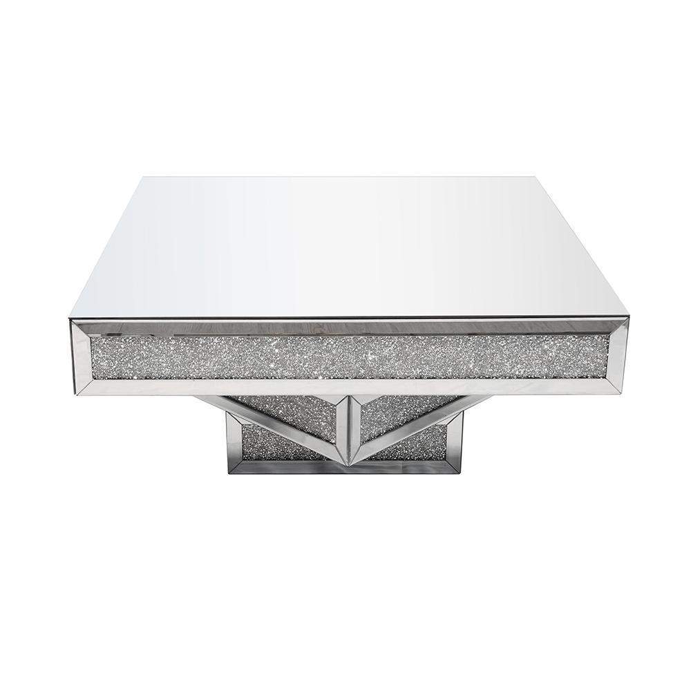 Carlo crushed diamond coffee table