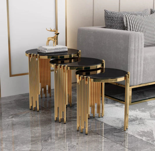 Allure nested side tables set