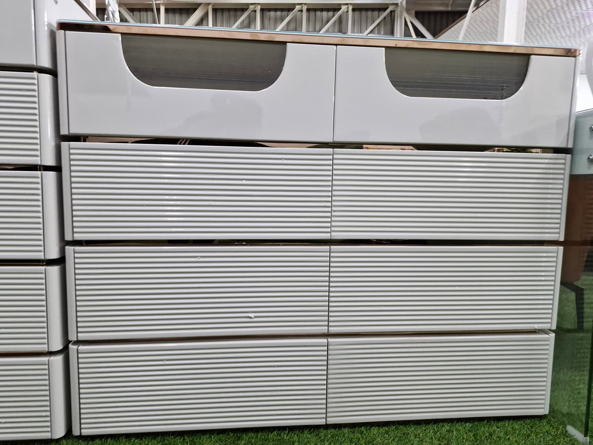 Marino LED chest of drawers