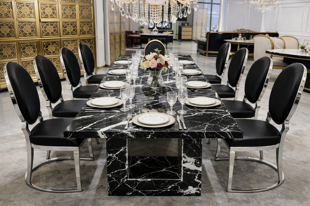 Rivelto luxe 2.8m dining table