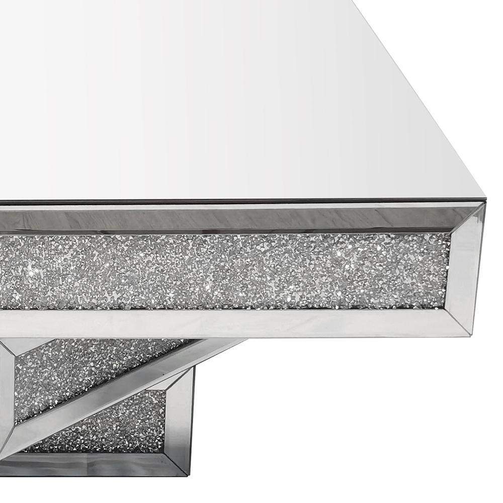 Carlo crushed diamond coffee table