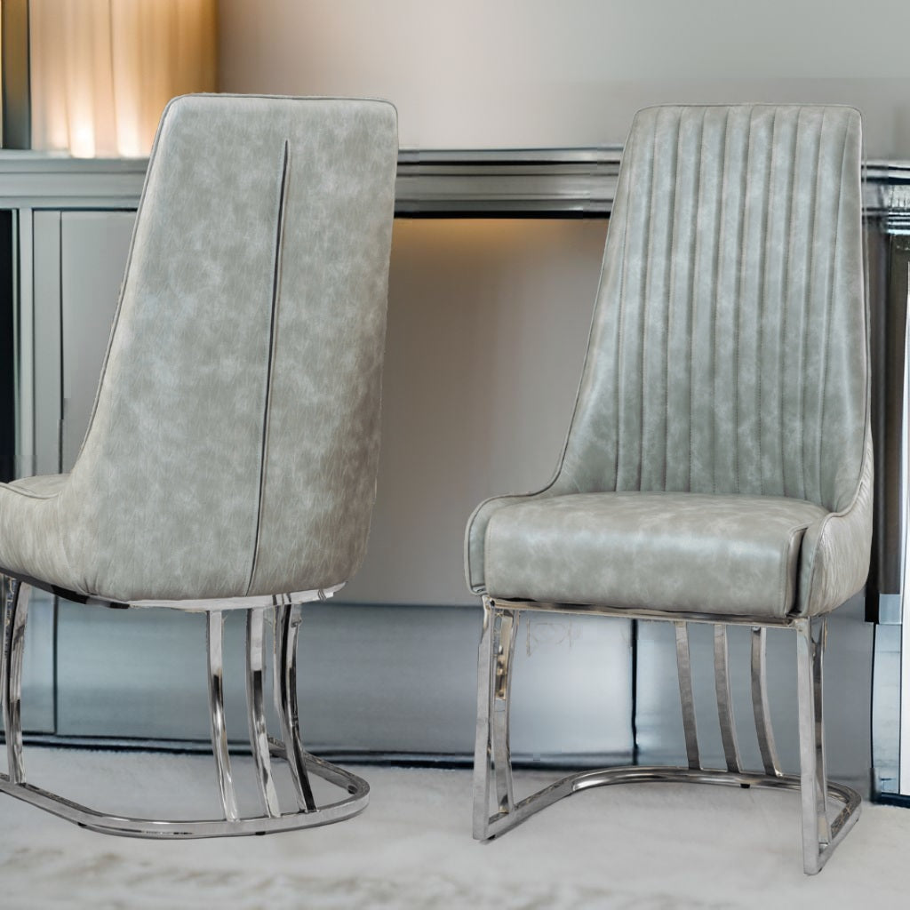 Biagiotti luxe high back chair