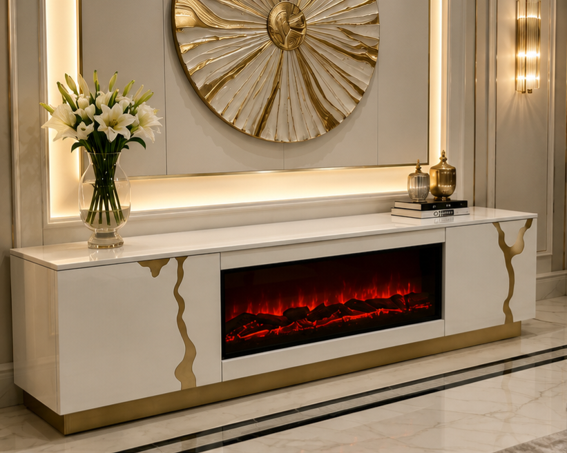 Velasco Fireplace TV Stand