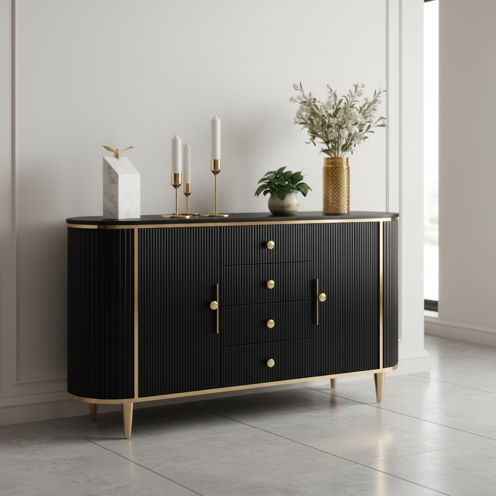 Aurora buffet table