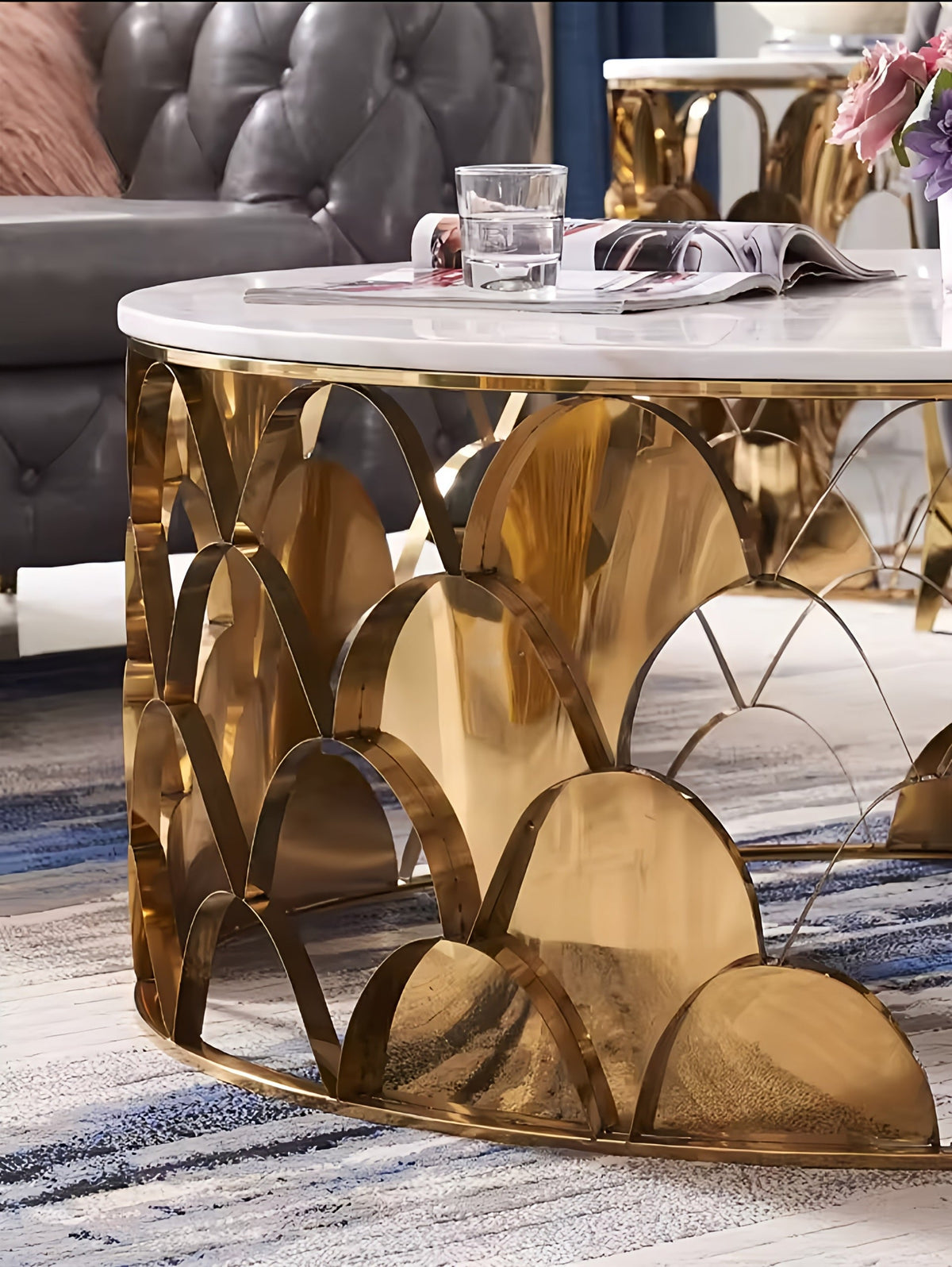 Terenzi Luxe Coffee/Side Table Set