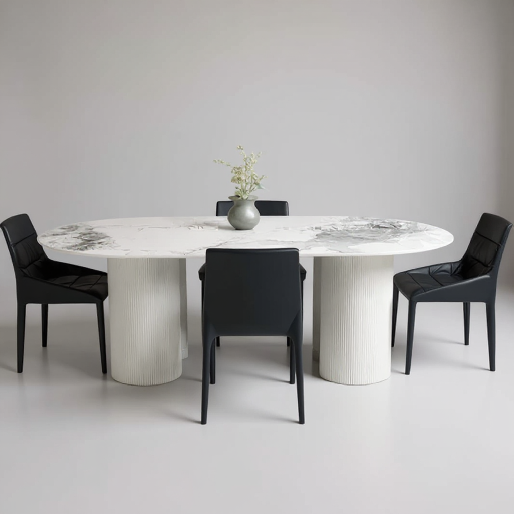 Astoria marble dining table
