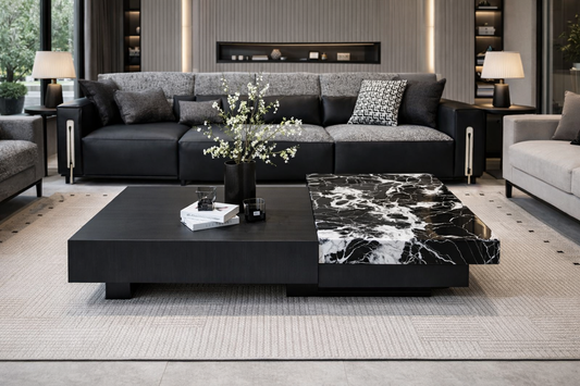 Oizaye marble coffee table