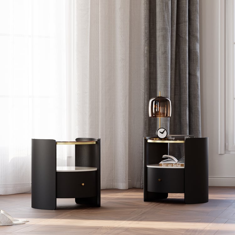 Belmond round nightstand