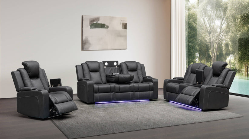 Grayston luxury recliner set