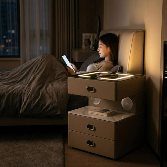 Nexus smart wireless charging pedestal