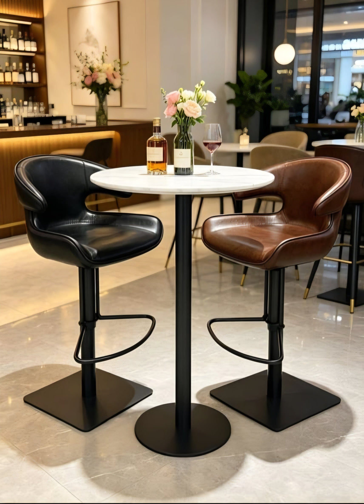 Saverio luxe bar chair