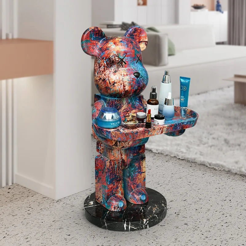 Luxe teddy side table