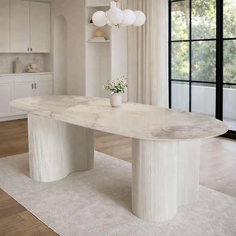 Astoria marble dining table