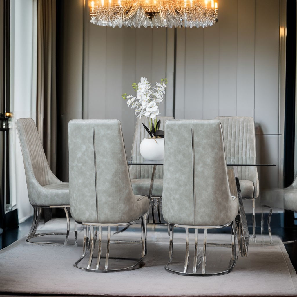Biagiotti luxe high back chair
