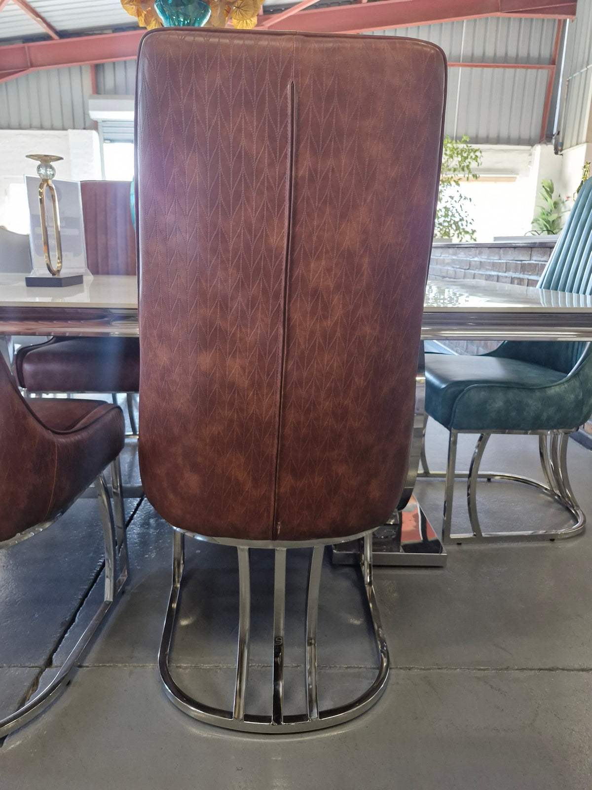 Biagiotti luxe high back chair