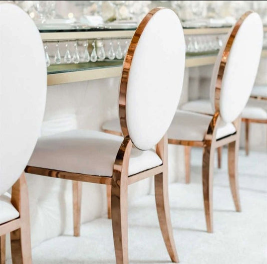 Kyra Rose Gold Dining Set