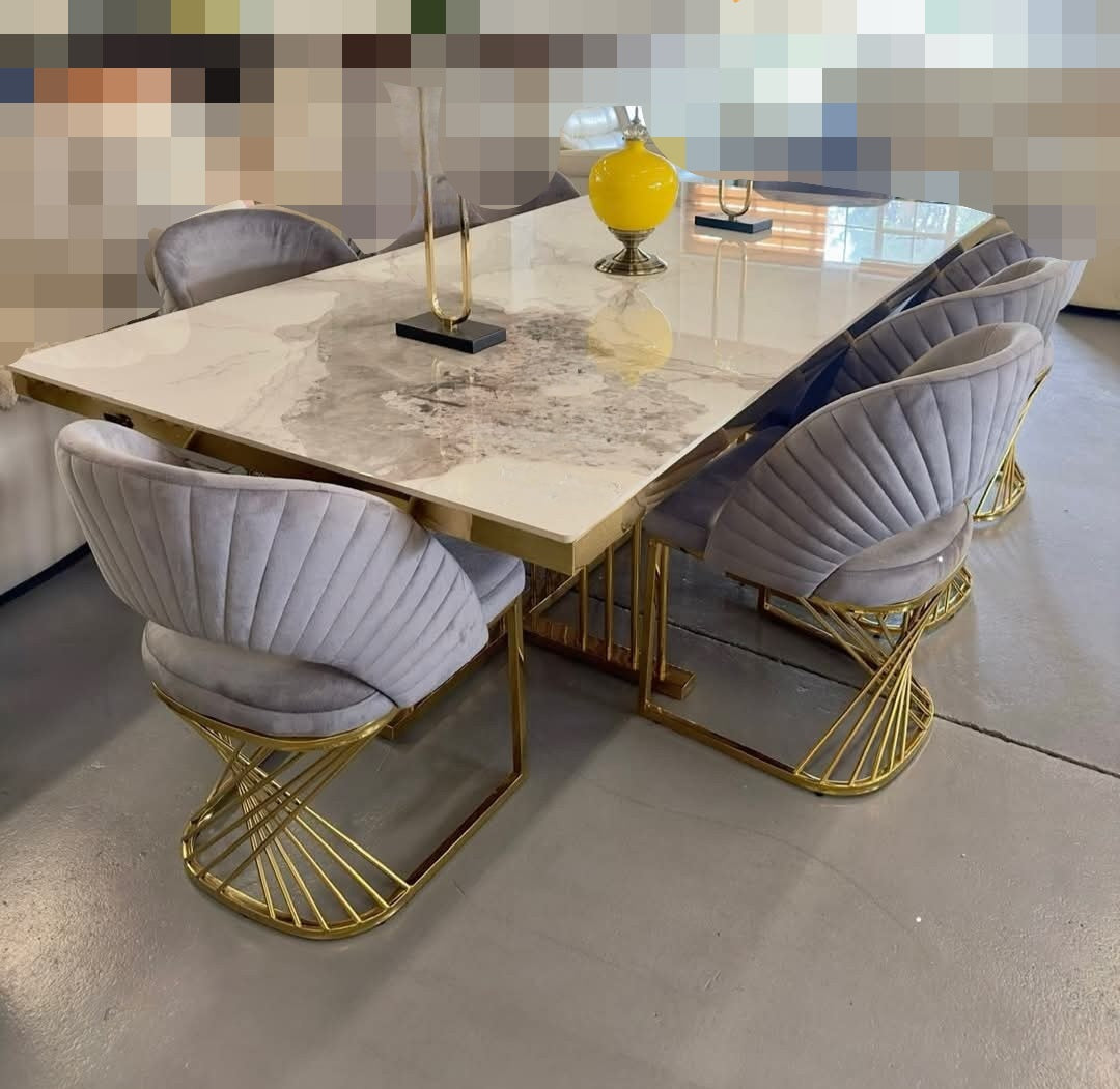 Aurelia/Polpetta 10 Seater Dining Set