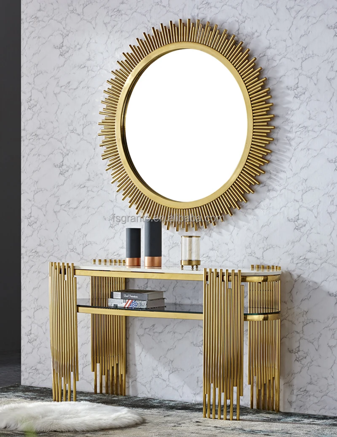 Casamilano Console/ Mirror Set