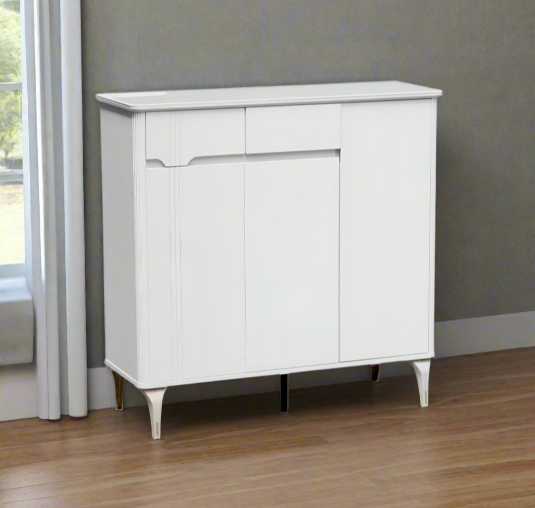 White cabinet chest of drawers 