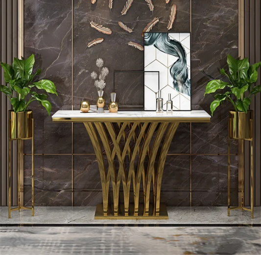 Aldora gold console