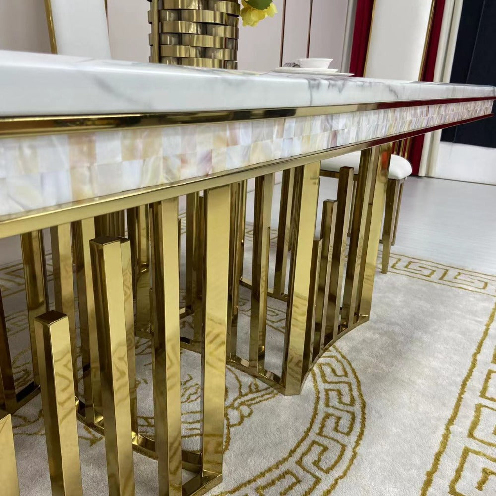 Montecarlo luxe dining table 8-10 Seater