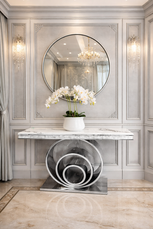 Marcia marble console