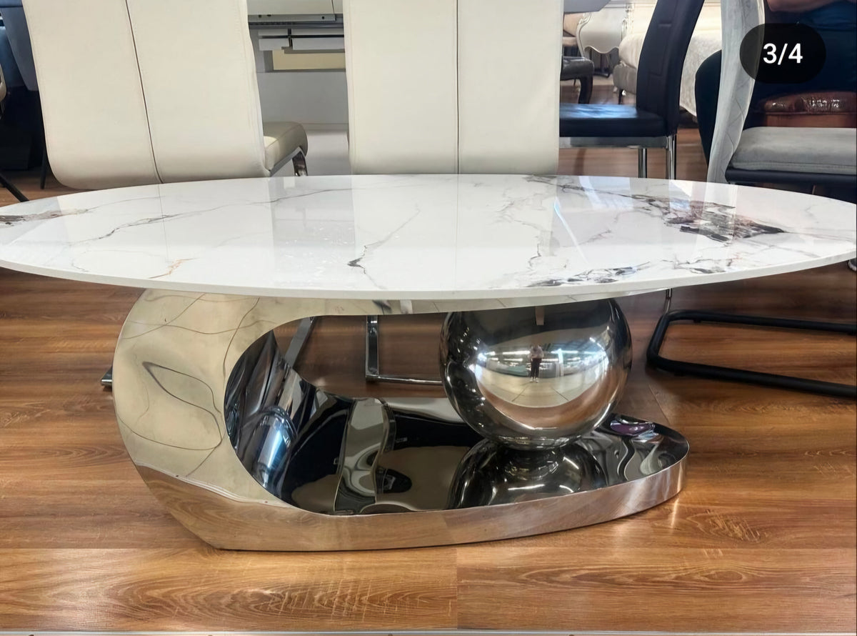 Amadeo marble coffee table