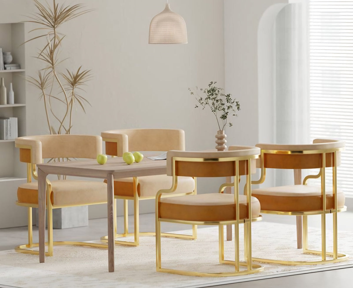Cavario luxe dining chairs