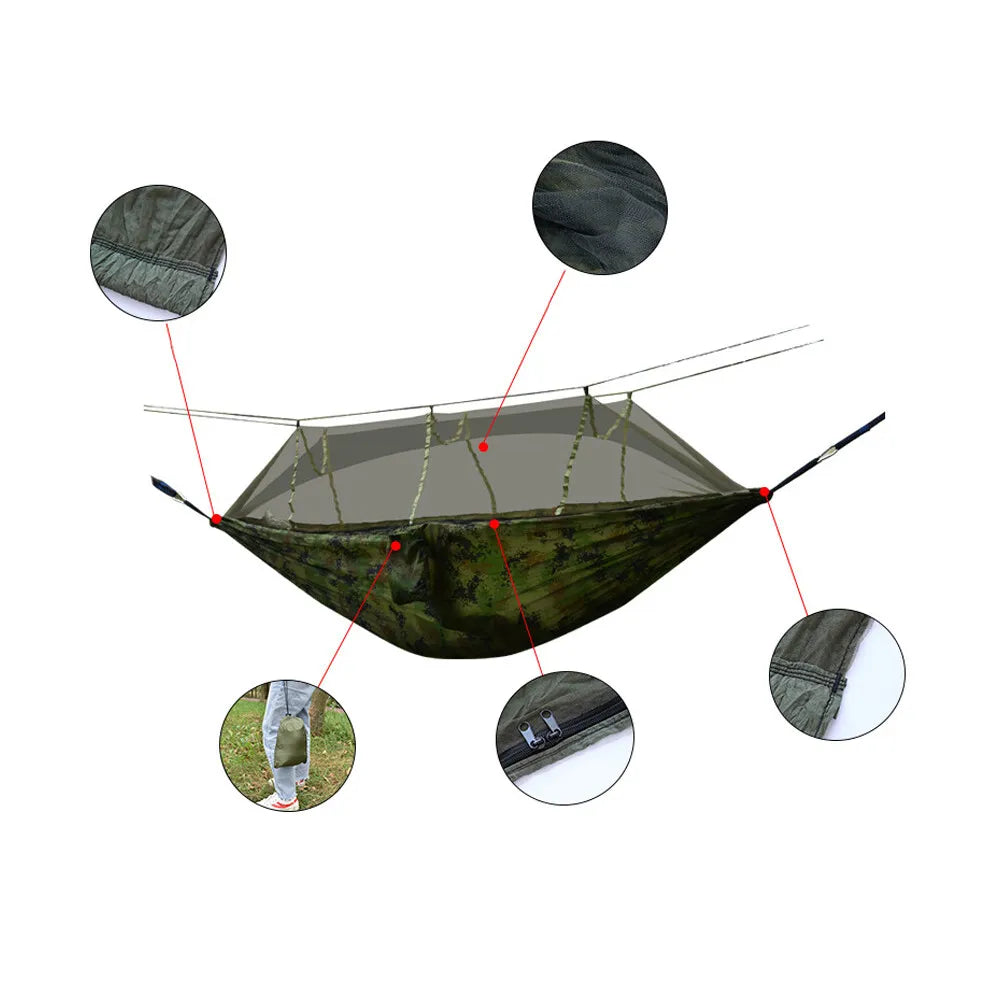 Camping Hammock with Mosquito Net