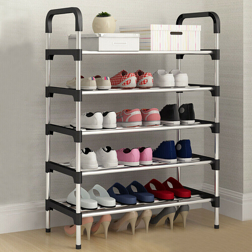 MHome Delicate 4 Or 5-Tier Shoe Rack Organizer – Space-Saving Design