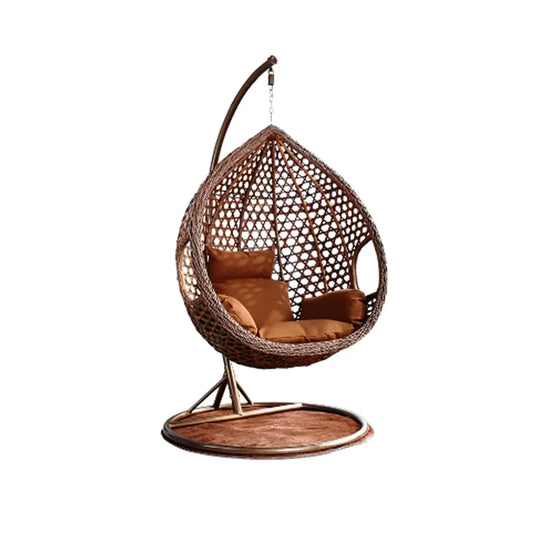 Mhome Stylish Outdoor Single Seater Egg Swing Chair